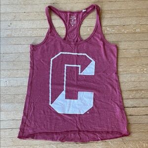 EUC Cornell the league logo racerback shirt